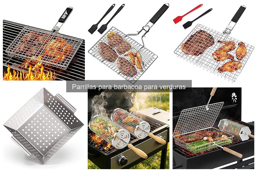 Recetas deliciosas para parrillas de verduras en barbacoa