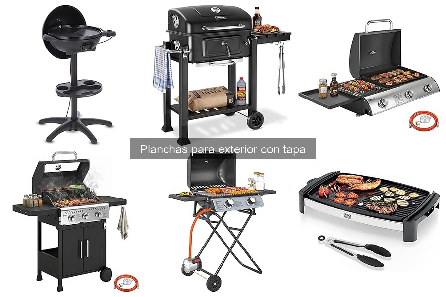 Recetas deliciosas para planchas exteriores con tapa