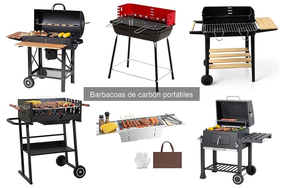 Recetas fáciles para barbacoas de carbón portátiles