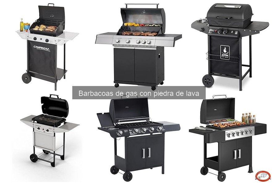 Recetas fáciles para barbacoas de gas con piedra de lava