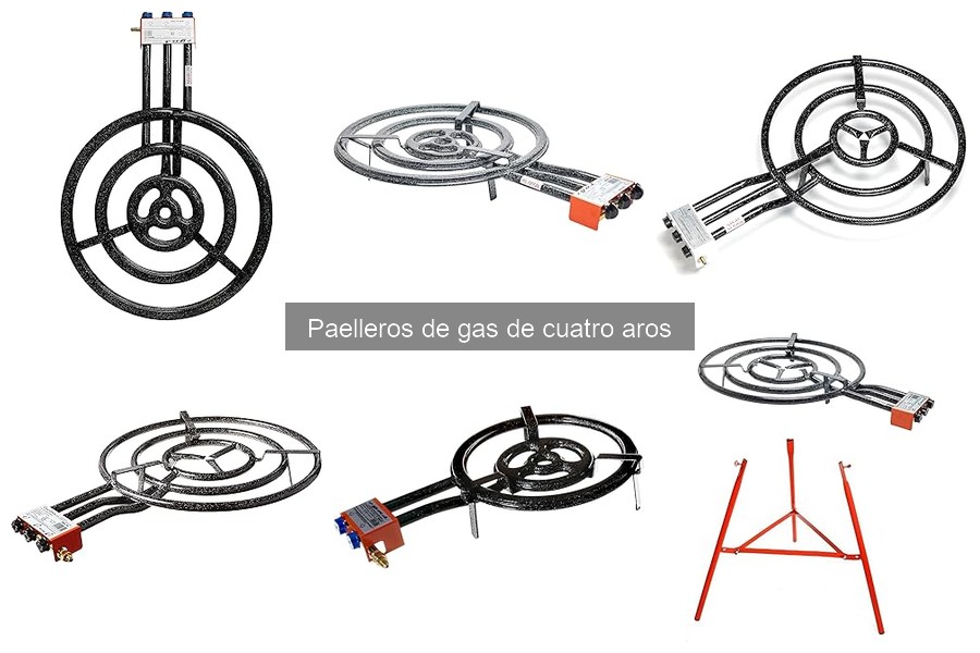 Recetas populares para paelleros de gas de cuatro aros