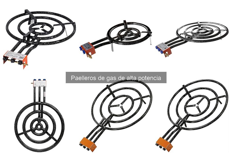 Seguridad al usar paelleros de gas de alta potencia