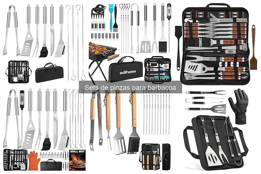 Sets de pinzas para barbacoa: el regalo perfecto