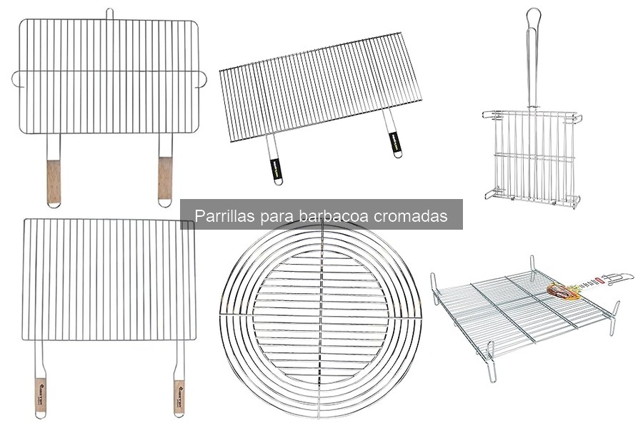 ¿Son aptas las parrillas cromadas para exteriores?