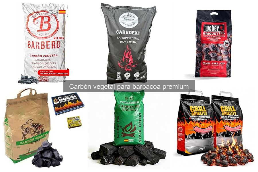 ¿Son necesarios los aditivos en el carbón vegetal premium?