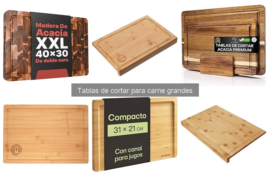 Tablas de cortar: ¿Plástico o madera para carne?