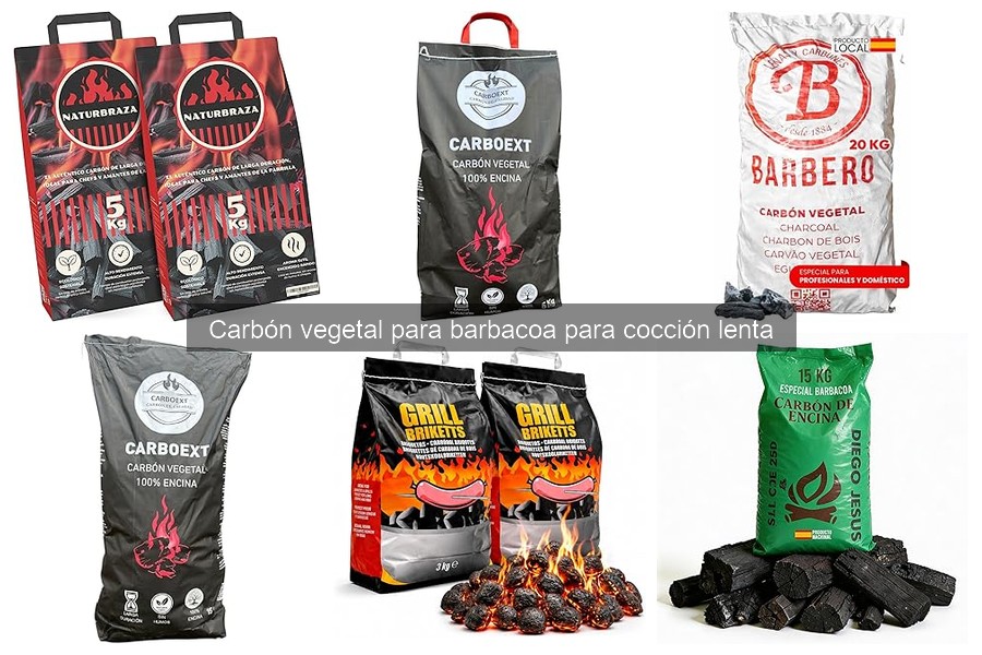 Tiempo de cocción con carbón vegetal para carnes