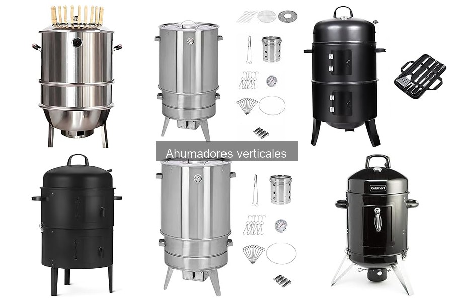 Tipos de ahumadores verticales: guía y usos