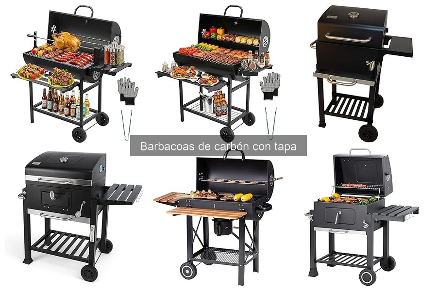 Tipos de barbacoas de carbón con tapa: Guía completa
