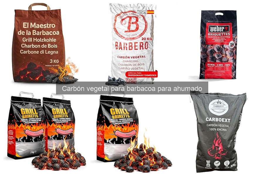 Tipos de carbón vegetal para ahumado: guía completa