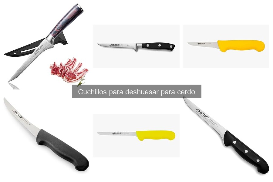 Tipos de cuchillos para deshuesar cerdo: guía completa