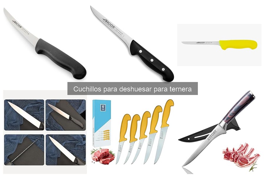 Tipos de cuchillos para deshuesar: guía completa y recomendaciones