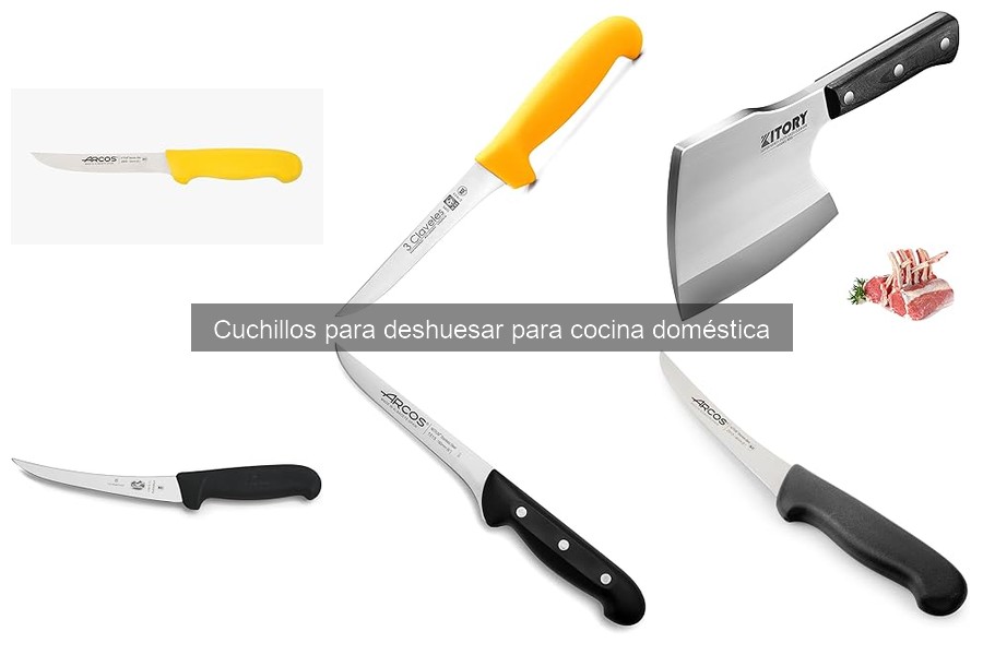 Tipos de cuchillos para deshuesar: guía completa