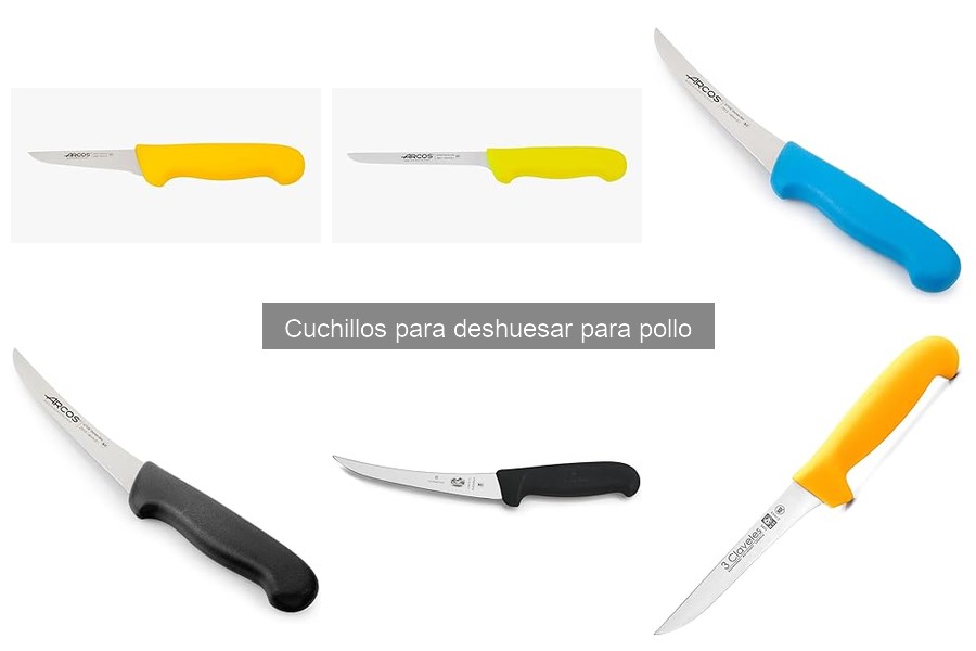 Tipos de cuchillos para deshuesar: guía y recomendaciones