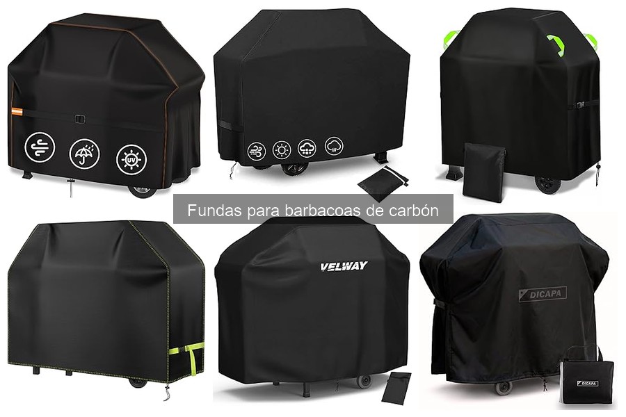Tipos de fundas para barbacoas de carbón: Guía completa