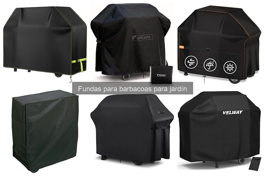 Tipos de fundas para barbacoas: materiales y características
