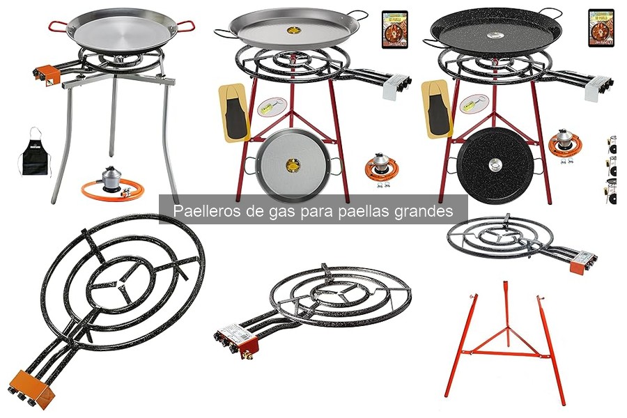 Tipos de Paelleros de Gas para Paellas Grandes - Guía 2023