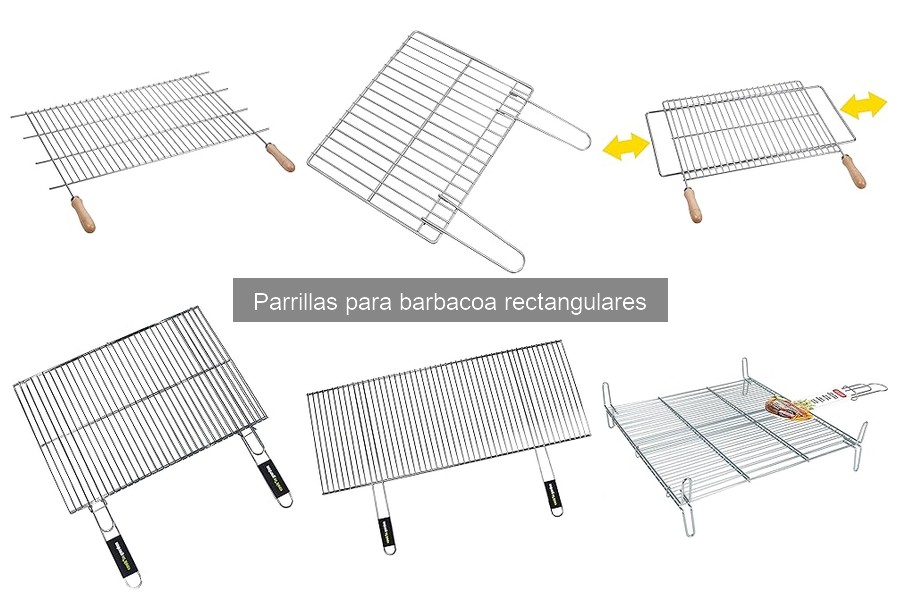 Tipos de parrillas para barbacoa rectangulares: guía completa