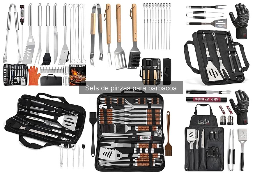 Tipos de pinzas para barbacoa: guía completa para elegir