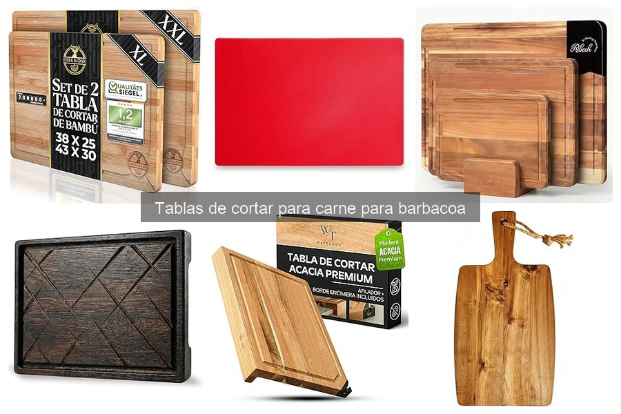 Tipos de Tablas de Cortar para Carne: Comparativa y Usos