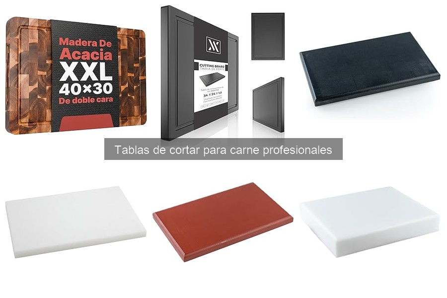 Tipos de Tablas de Cortar para Carne y Sus Usos