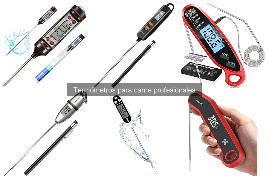 Tipos de termómetros para carne: ¿Cuál elegir para tu parrilla?
