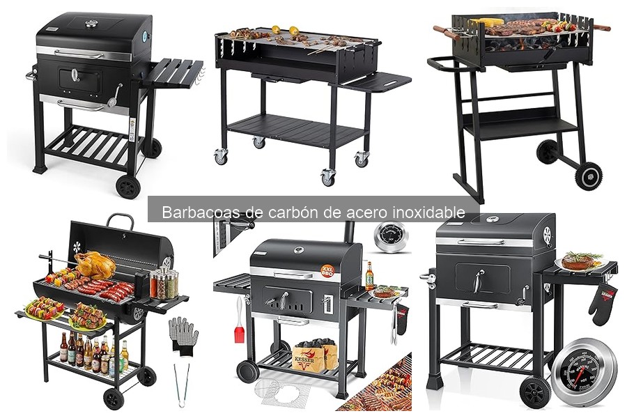 Ventajas de las barbacoas de carbón de acero inoxidable