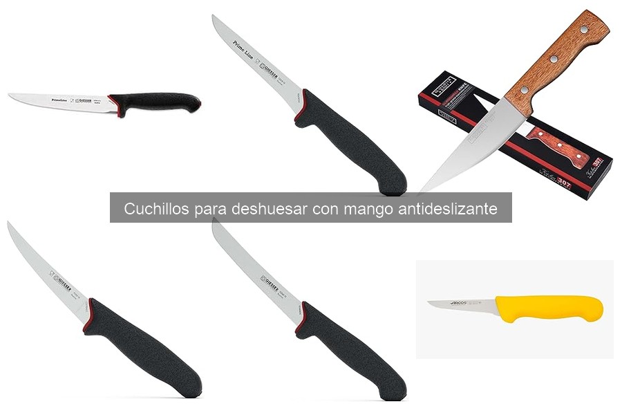 Ventajas de los Cuchillos para Deshuesar con Mango Antideslizante