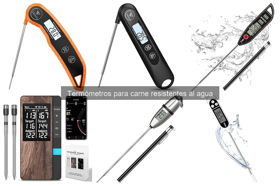 Ventajas de Termómetros para Carne Resistentes al Agua