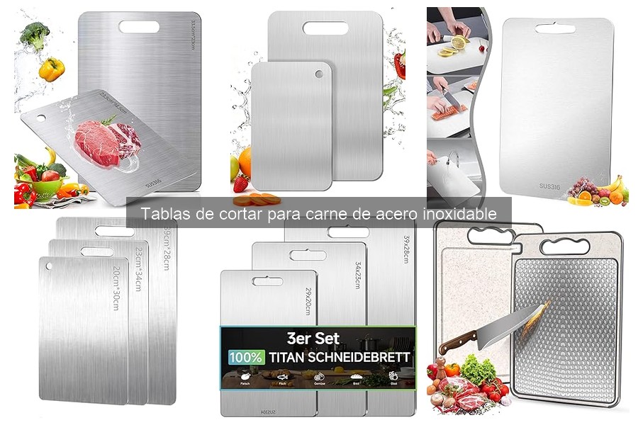 Ventajas de usar tablas de cortar de acero inoxidable para carne