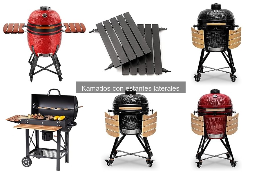 Ventajas de usar un kamado con estantes laterales