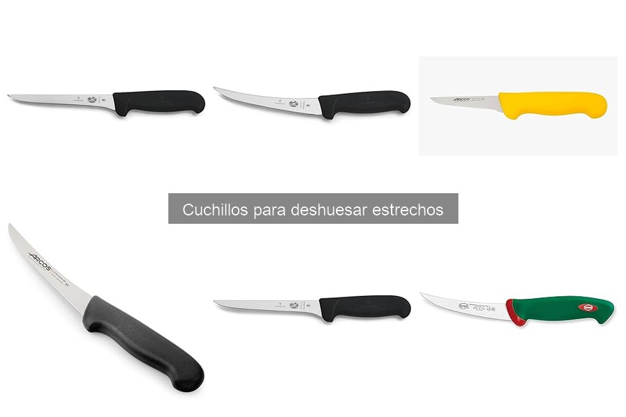Ventajas y desventajas de cuchillos para deshuesar estrechos