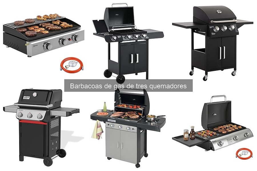 Ventajas y desventajas de las barbacoas de gas de tres quemadores