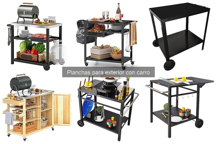 Ventajas y desventajas de las planchas con carro para exterior