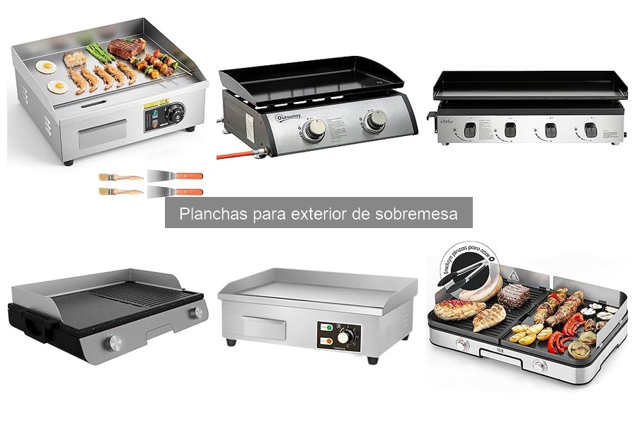 Ventajas y Desventajas de las Planchas para Exterior de Sobremesa