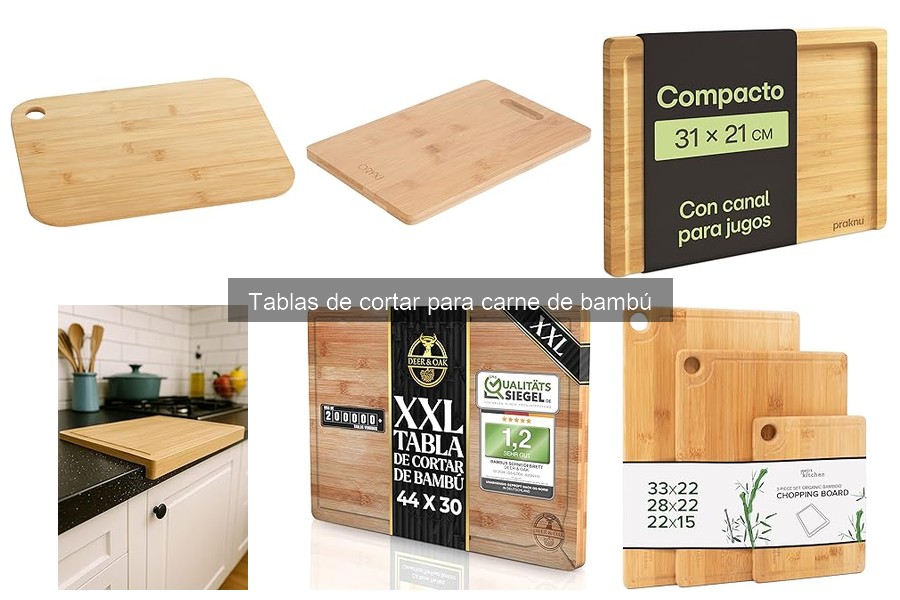 Ventajas y desventajas de las tablas de cortar de bambú