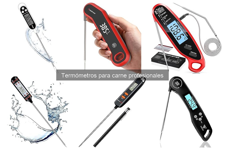 Ventajas y desventajas de los termómetros para carne profesionales