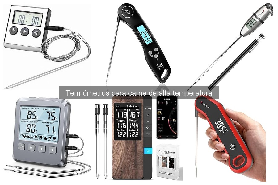 Ventajas y desventajas de los termómetros para carne