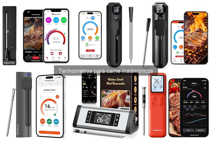 Ventajas y Desventajas de Termómetros Inalámbricos para Carne