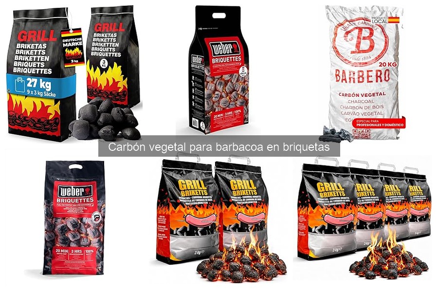 Ventajas y desventajas del carbón vegetal en briquetas